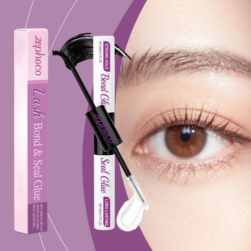Cluster Lash Glue 48 Hour Lasting  Strong Hold Waterproof Eyelash Adhesive For DIY Extension Kit