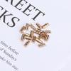 Metal Coat Accessories DIY Making Buckles Dolls Clothes Sewing Mini Horn Button Ultra-small Buttons