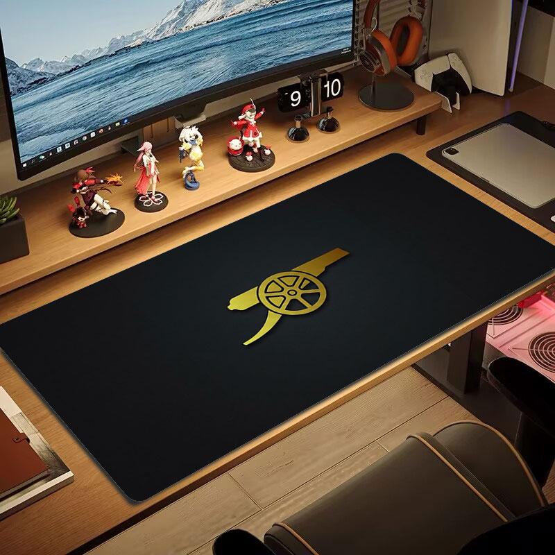 Arsenal F Large Size Mouse Pad Large Gaming Table Cushion Non-slip Laptop Tablet Big Mousepad XXL Mat Mini PC Playmat With Lock edge
