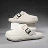 Мужские тапочки EVA Slip On Casual Walking Shoes Мужские повседневные тапочки Baotou Half Slipper Удобные мягкие домашние сандалии