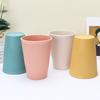 6 шт. пластиковая чашка для воды, безопасная для мытья в посудомоечной машине, чашка для питья без BPA, экологически чистая многоразовая кофейная кружка, набор кухонной утвари