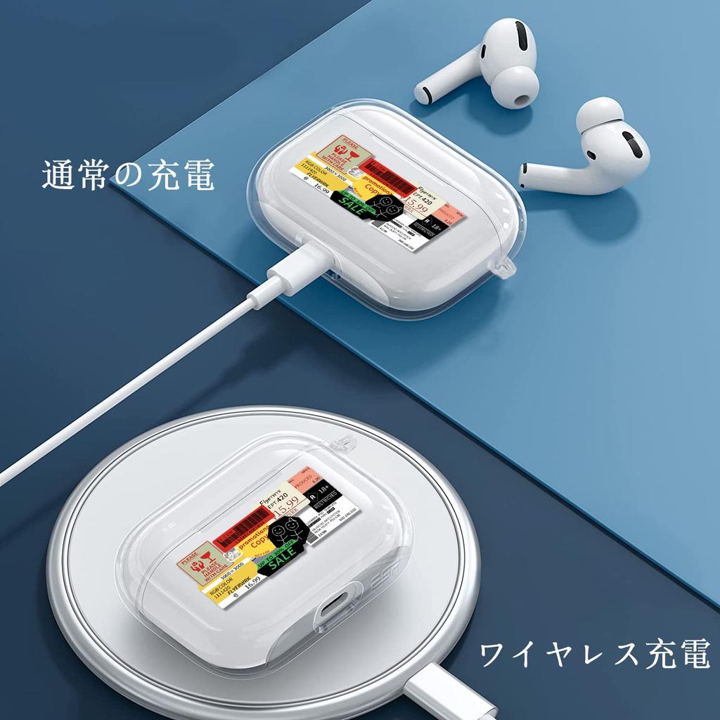 Чехол для AirPods Pro2 Стильный Милый Чехол для AirPods Pro 2-го поколения Корейская Смешная Наклейка Тип Этикетки Логотип Смешной Прозрачный Популярный Стильный Милый ТПУ AirPods Pro