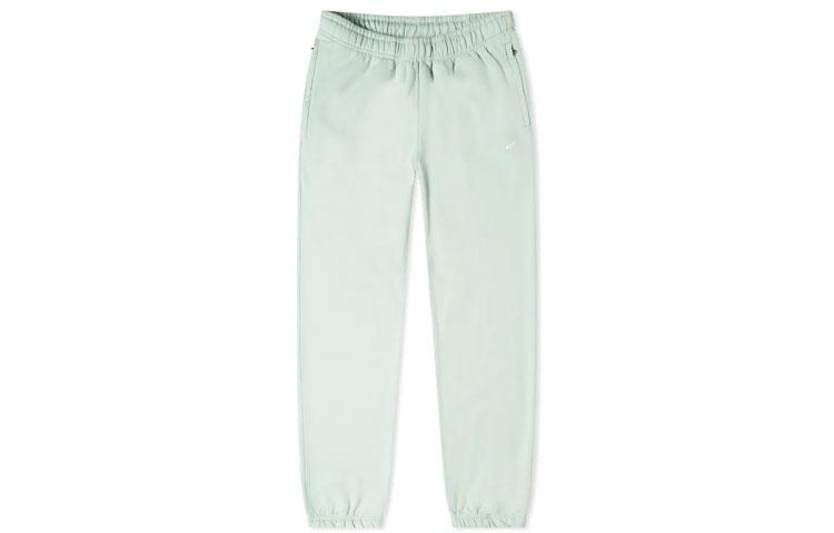 Nike Knitted Sweatpants Men's Green Moderate Cuffed Pants CZ5365-321