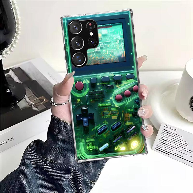 Games Console Fashion Boy Soft Phone Case For Samsung Galaxy S22 S23 S24 S25 Edge S26 Ultra S20 FE S21 Plus + Fundas Coque Galax