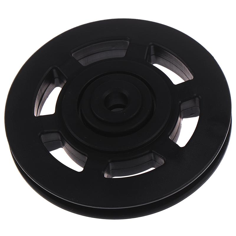 95Mm Black Bearing Pulley Wheel Cable Gym Equipment Part Wearproof