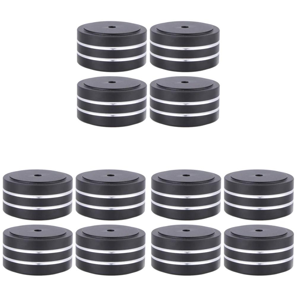 4/8/12 шт. Изоляционные ножки для колонок, Вибропоглощающие ножки, Изоляторы для аудио из алюминиевого сплава для сабвуфера, ЦАП, CD-проигрывателя, проигрывателя, усилителя