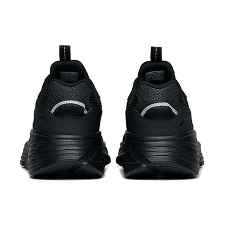 Anta Кроссовки Running Series Retro Breathable Low-Top для бега, женские кроссовки, черные 922245510-6