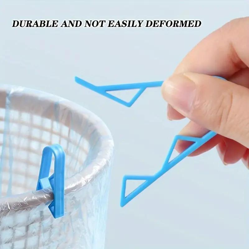2/5/10Pcs Trash Bag Fixed Clip Universal Plastic Garbage Basket Bag Fixed Holder For Bathroom Organizer Home Kitchen Storage Clamp
