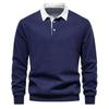 Осенняя мода Дизайнерские толстовки с воротником поло для мужчин Asual Social Polo Shirts Luxury Golf Shirt
