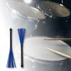 1Pair Rods Drum Brushes with Comfortable Handle Percussion Drum Brushes Dowels Nylon Drum Sticks Brush Smooth Grip