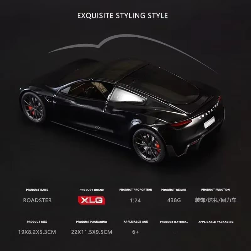 1:24 сплава Tesla Sports Car Model литой металлический игрушечный автомобиль кабриолет игрушка с зарядкой куча мальчик подарок коллективное украшение дома коллекция украшений
