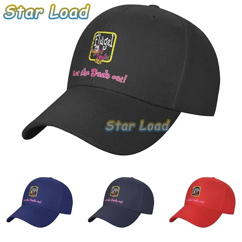 2022 New Arrival Flugel Let The Duck Out Cap Baseball Caps Curved Hip Hop Hats Fashion Outdoor Adjustable Dad Hat for Unisex
