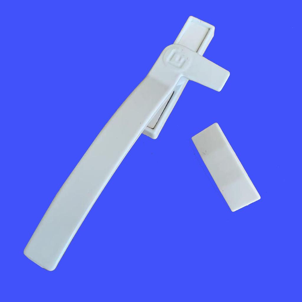 Утолщенные поворотно-откидные двери и окна из ПВХ, ручка в форме цифры семь с замком