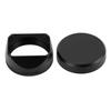 Aluminum Alloy Square Lens Hood Shade for X100VI X100V Camera with Lens Cap Accessory External
