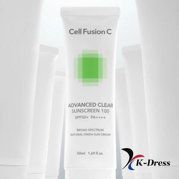 Cell Fusion C Advanced Clear солнцезащитный крем 50 мл