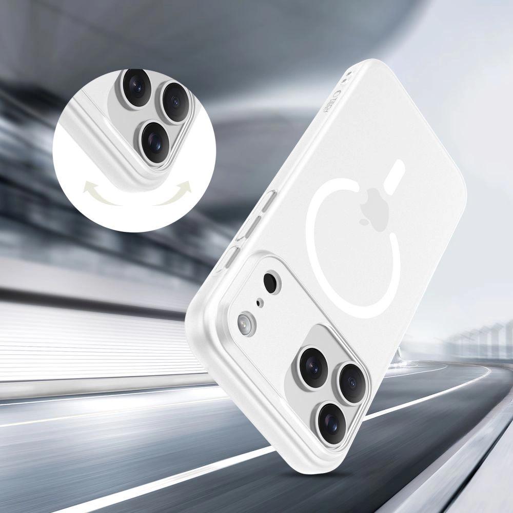 Etui Tech-Protect MagSlim MagSafe na iPhone 17 Pro Max - biały mat