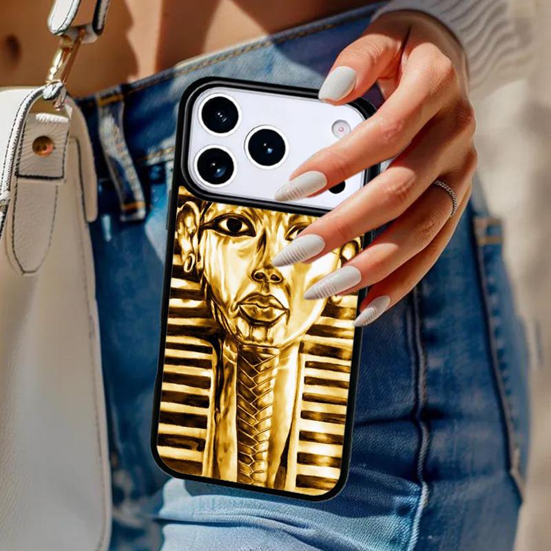 Egyptian Phone Case For iPhone 17 Air 14 15 13 12 Max Cover For Apple 14 15 16 16e 11 Pro Max Plus