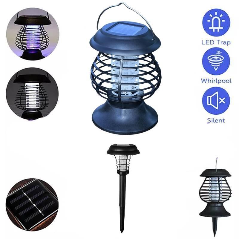 Solar Powered Mosquito Zapper Led Garden Light For Outdoor Pest Control