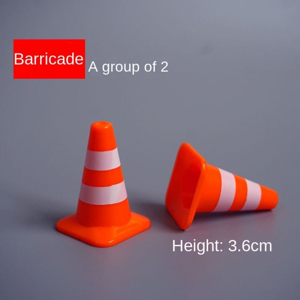 Model Toy Simulation City Road Signs Road Block Mini Traffic Road Signs City Street