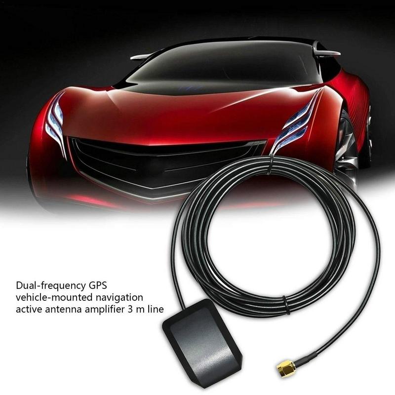 Автомобильный DVDНавигация GPS Спутниковая антенна Двухчастотный Активный Универсальный Усилитель SMA GPS МышьКорпус Навигационная антенна