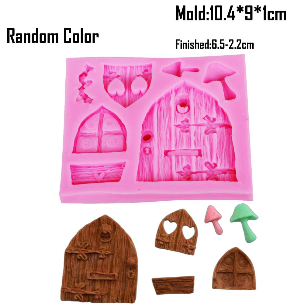 Виды силиконовых форм для дверей, окон, рамок, помадки, тортов, выпечки, рождественских конфет, шоколада, мастики M835