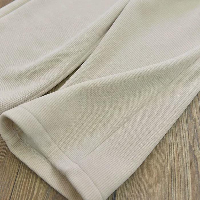 Широкие брюки из вельвета и вельвета для девочек — плотные, стильные и повседневные на осень/зиму