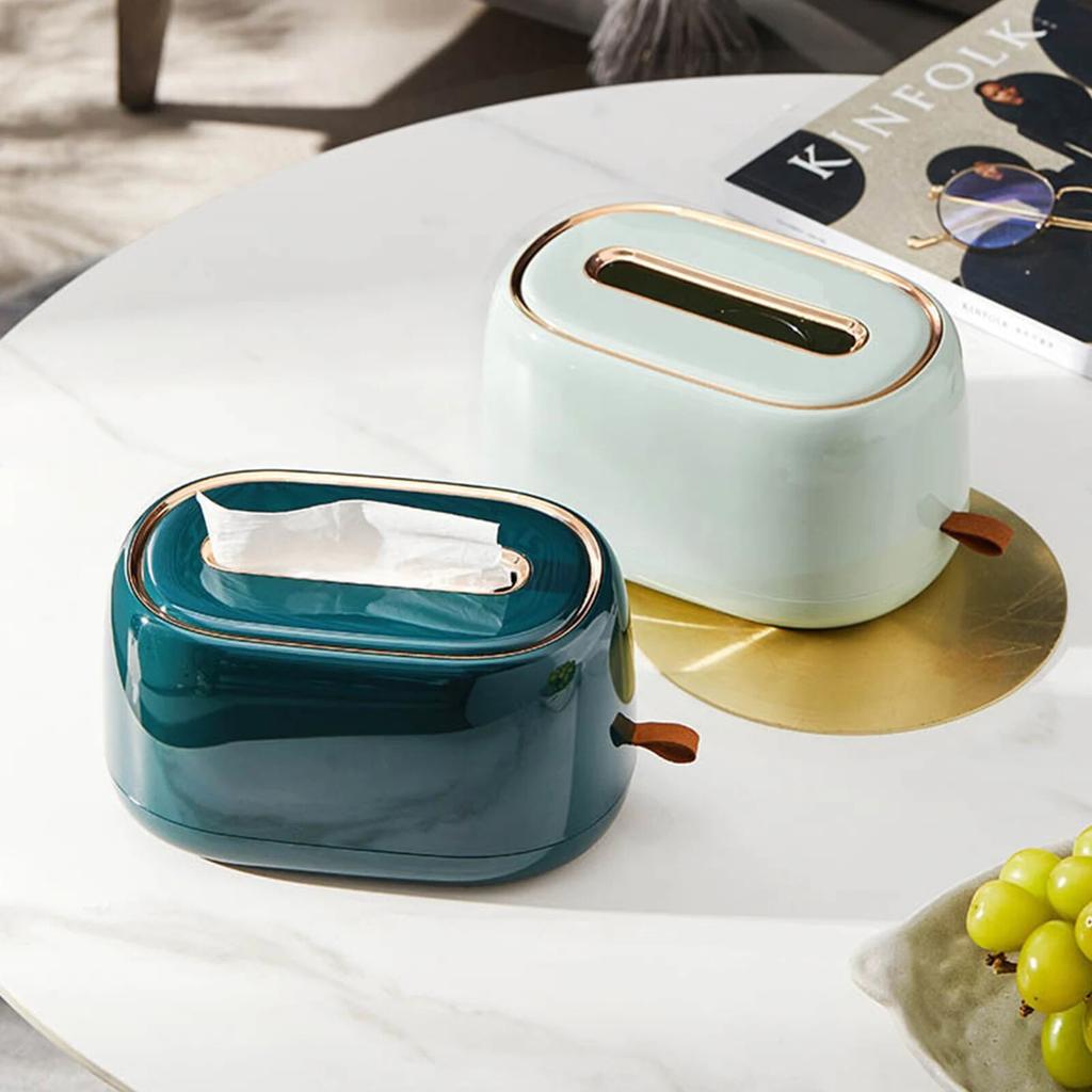 Держатель коробки для салфеток с пружинной настольной настенной крышкой для коробки для салфеток Диспенсер для бумажных полотенец Диспенсер для извлечения бумаги для автомобиля