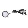 LED Round Light Ultra Thin Aluminum Casing Under Counter Lighting with 1.5m Cable for Ceiling Bedroom Kitchen USB Plug In 5V