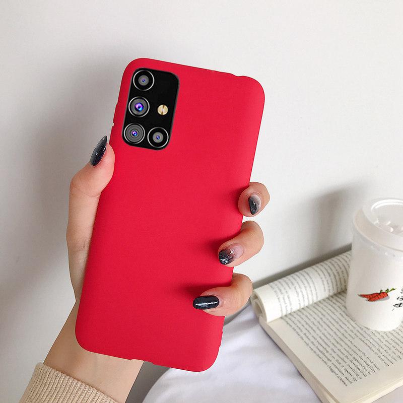 Мягкий силиконовый чехол из ТПУ Samsung Galaxy M31 M31S M51 M11 M21 A01 A11 A21S A31 A41 A51 A71 S20 FE S10 Lite S10e S9 Note 10 20 Ultra