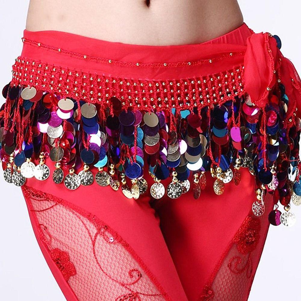 Для Девочки Для Женщин Аксессуары для Танца Живота Костюмы для Танца Живота Пояс-цепочка для бедер Пояс для Танца Живота