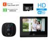 Tuya Smart WiFi Door Bell With 1080P Camera Video Peephole for Door 4.3" LCD Screen PIR Movement Detection Eye Video-eye