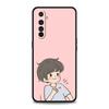 Милый Чехол для Телефона Пара Мальчик Девочка Для Realme 12 11 10 4G 9 8 5G 7 6 GT5 GT3 GT2 Pro Plus C21 C11 C25 C35 GT Neo 2 3 3T 5 Чехол