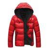 Мужская повседневная куртка-пуховик с кепкой, мужское зимнее пуховое пальто, утепленная верхняя одежда с капюшоном, куртки больших размеров