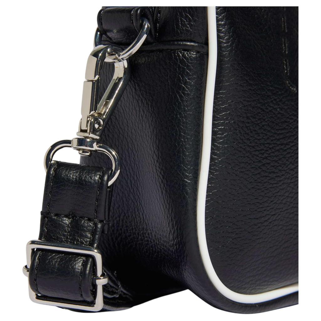 New Adidas Originals ADICOLOR Polyurethane One Shoulder Handbag Mini Unisex Black JX7872