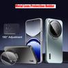 Metal Camera Lens Holder Case for OPPO Find X8 Pro X7 Ultra X6Pro Shockproof Matte Invisible Stand Back Cover Invisible Bracket Shell
