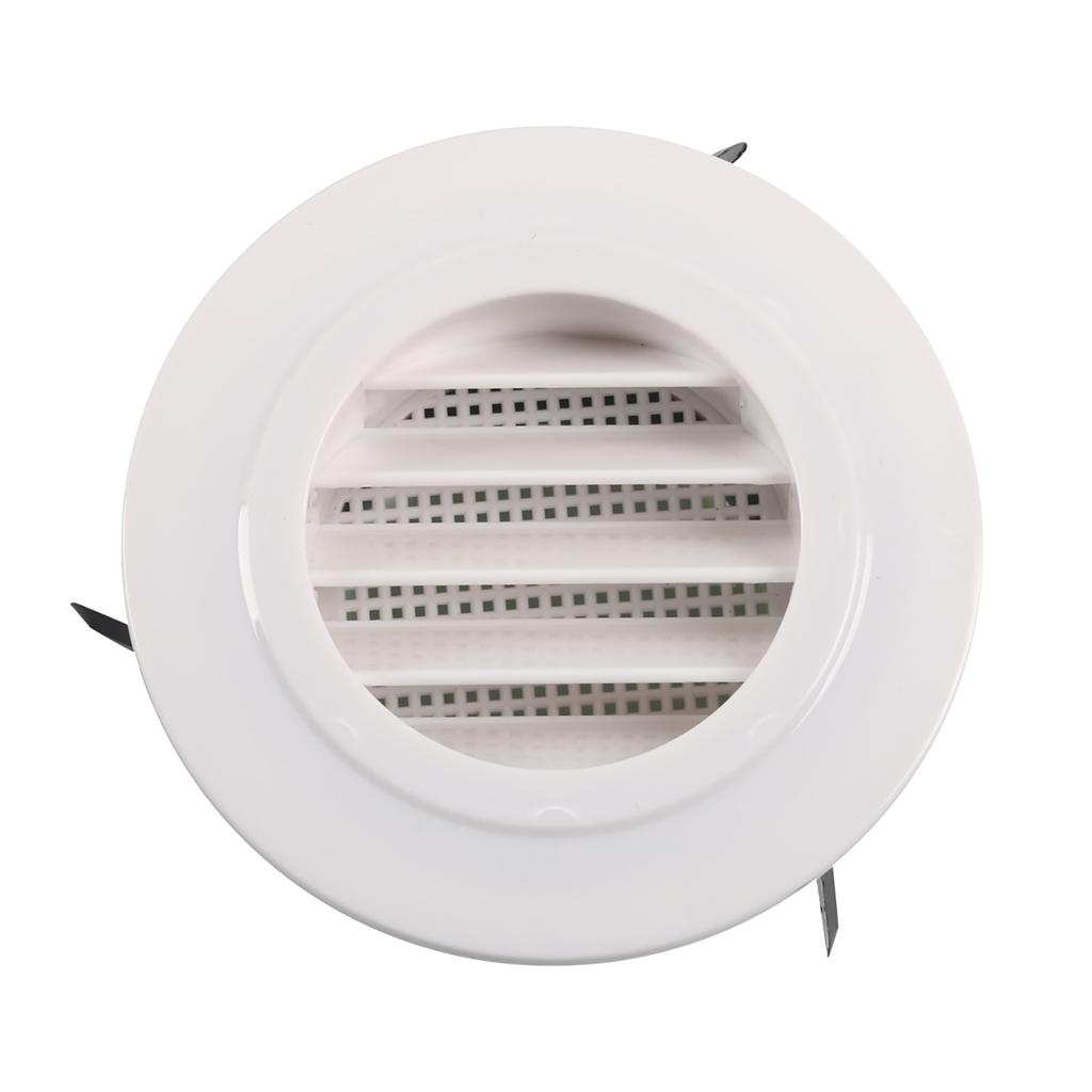 Upgraded Round Air Vent Louver Grille Cover Soffit Vent Easy Installation Used for Bathroom Office Kitchen Ventilation