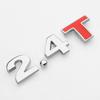 Наклейка с указанием объема двигателя 1.4T1.8T2.0T3.0T2.0L2.4L3.0L металлическая модифицированная наклейка на автомобиль наклейка на заднюю часть автомобиля
