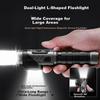Tianhuo High-Power Flashlight Magnetic Work Light Angle Automotive Repair Long Battery Life Rechargeable Outdoor Super Bright Lamp
