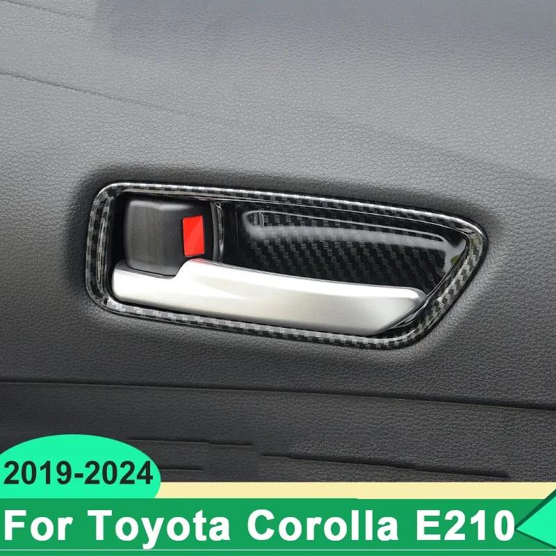 Для Toyota Corolla E210 2024 ABS Декоративная наклейка-крышка на внутреннюю ручку двери, чаша, аксессуары