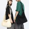 Large Capacity Canvas Crossbody Bag Retro Tote Bag Fashion Messenger Bag  Travel