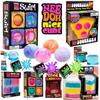 4 шт. Кубик Swirl NeeDoh, Игрушка-сквиш Nice-Sicle, Сенсорные игрушки-сквиши для снятия стресса, Антистрессовые игрушки для рук для концентрации, СДВГ