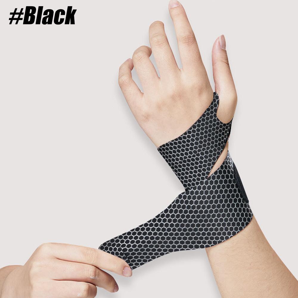 1Pc Slim Adjustable Wrist Brace Support For Carpal Tunnel Fitness Gym Sports Basketball - Tennis Wristband Protector