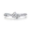 Tancise Classic 925 Sterling Silver  Zircon Ring Ladies Jewelry Wedding Promise Party Gift