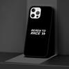 Ready To Race Case For Iphone 14 13 11 12 Pro Max Xr 7 8 +X 6 6s Plus Xs Se 2020 Coque Black Soft Phone Cover Silicone Funda