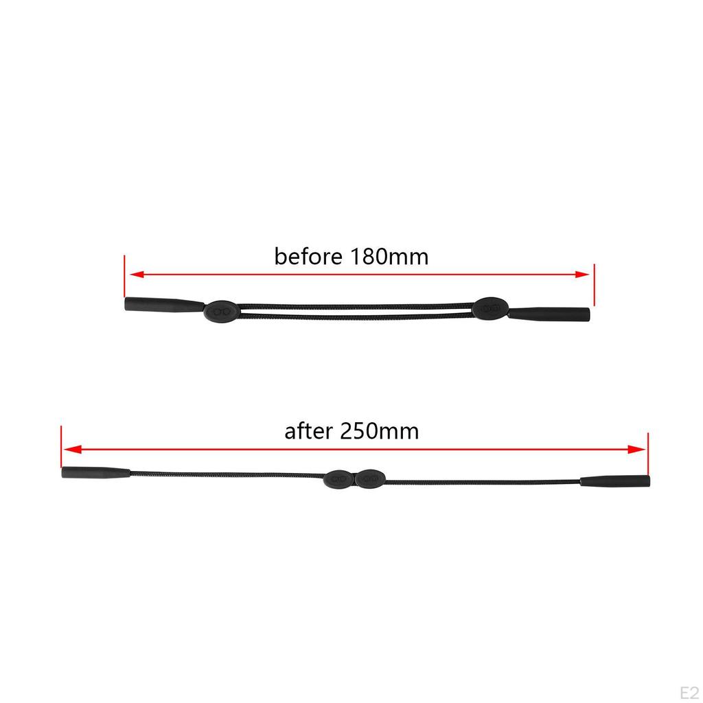 Ремешок для очков, регулируемые очки, портативный ремешок для очков для бега, пешего туризма, катания на лыжах в помещении