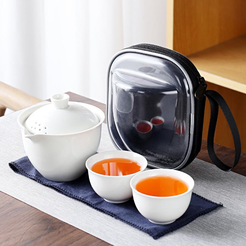 Convenient Travel Express Cup Kung Fu Tea Set Business Household Real Estate Points