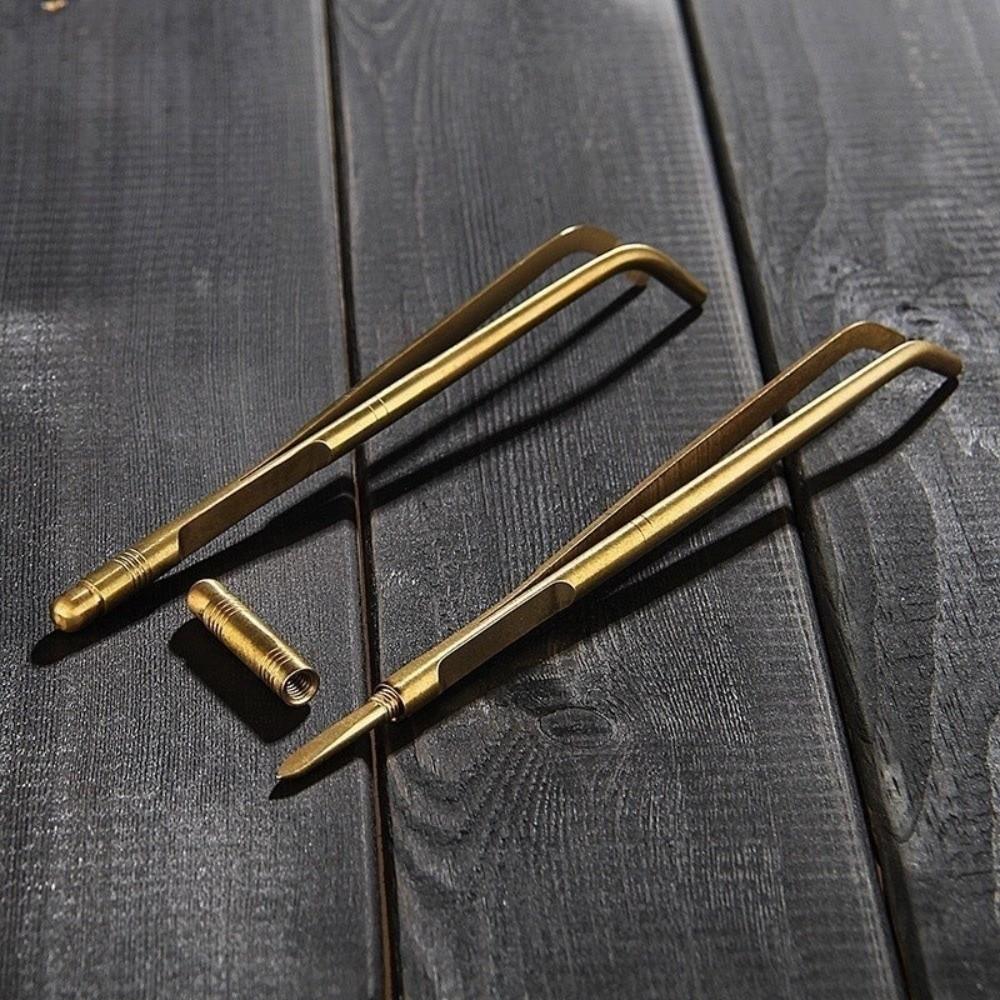 Japanese Tea Tweezers Brass Leaf Tea Scoops New Leaf Spatula Kitchen Tool