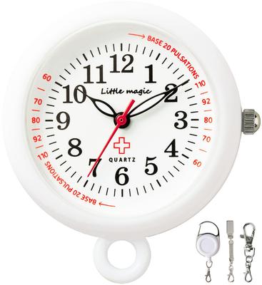 И заменяемые на часы Nurse Карманные часы Clock Color 30 [Маленькое волшебство] [Милый профессионал] [Официальный] [Самостоятельная батарейка] [Японский механизм] (белый