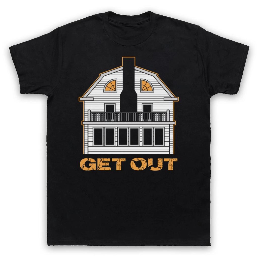 Amityville House Get Out Horror Movie Film Men's & Women's T-Shirt
