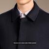 Antonio Men's Wool Overcoat with Detachable Goose Down Liner